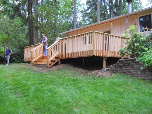 Gig Harbor Deck replacement project