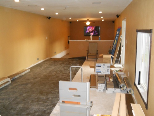 Basement Conversion remodeling in Gig Harbor